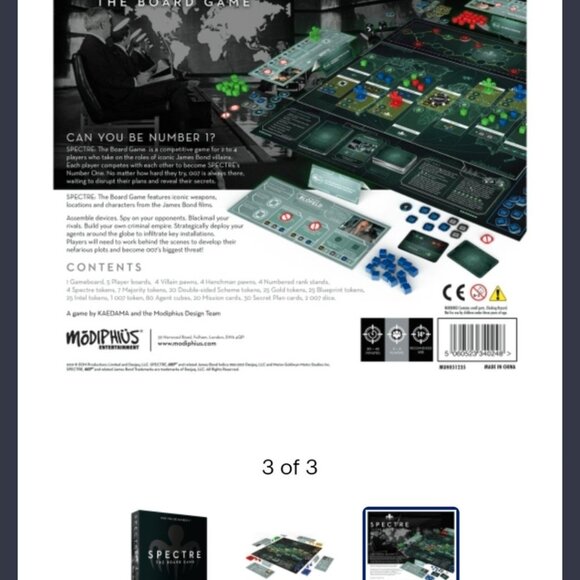 SPECTRE James Bond 60th anniversary Game - Picture 5 of 9